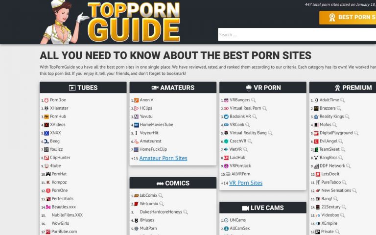 Top Porn Guide - All-Best-XXX-Sites